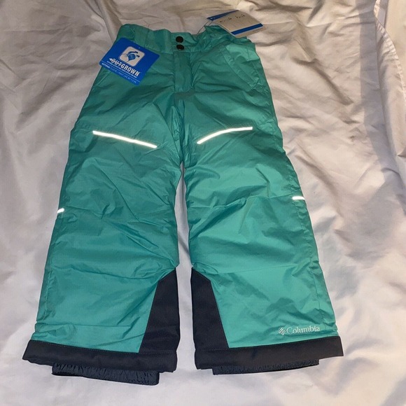 Columbia Size XXS 4-5 Kids Waterproof OUTGROWN Insulated Snow Pants New with Tag - Picture 8 of 8